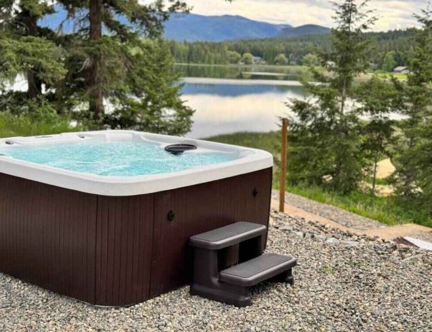 Hot Tub by the Lake House