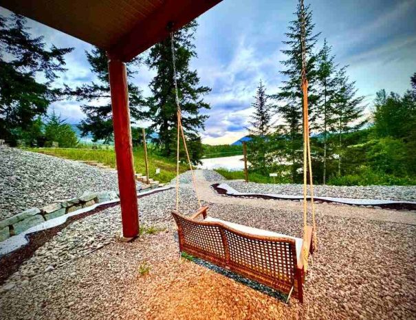 Swing by the Lake House